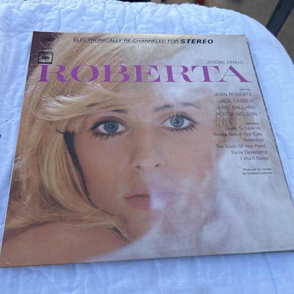 [OST]~EXC LP~ROBERTA~Original Soundtrack~Jerome Kern's~(1952)~[1959~COLUMBIA~Iss